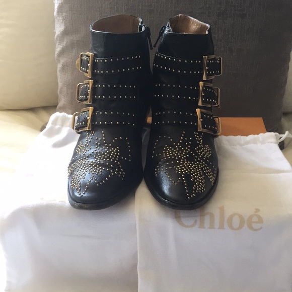 Chloé Suzanna Booties 🖤💥 - Picture 3 of 17